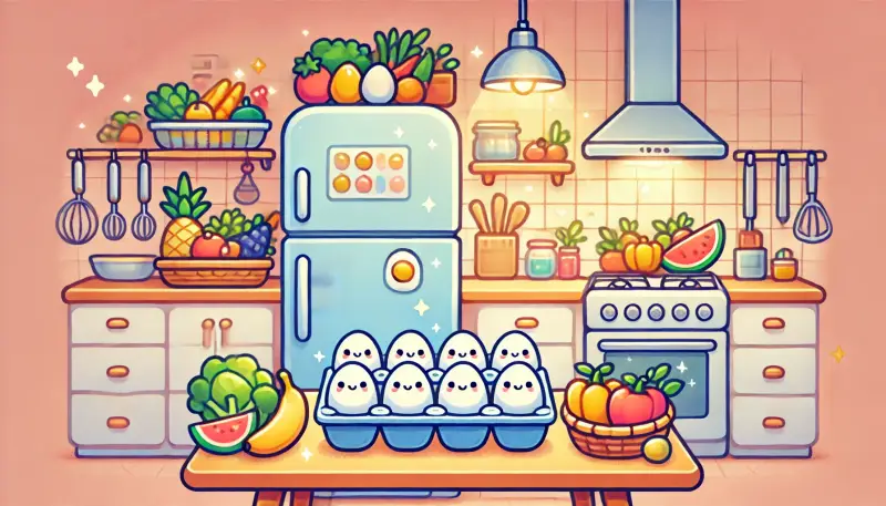 卵賞味期限切れ冷蔵庫保存と食べ方の注意点