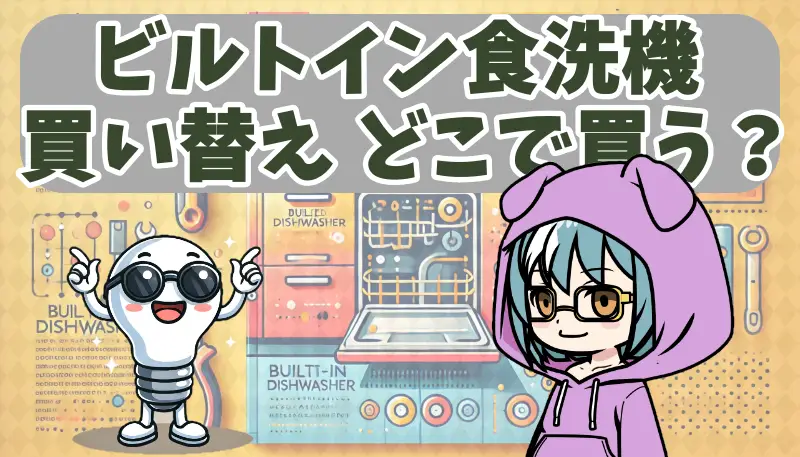 ビルトイン食洗機買い替えどこでアイキャッチ画像