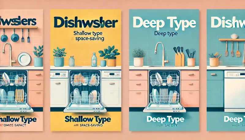 ビルトイン食洗機浅型から深型への変更方法