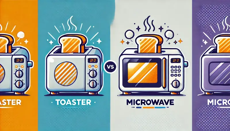 レンジとトースターの違いと適切な設置方法