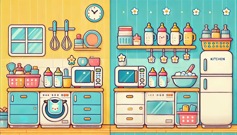 哺乳瓶消毒レンジ代用以外の方法を解説