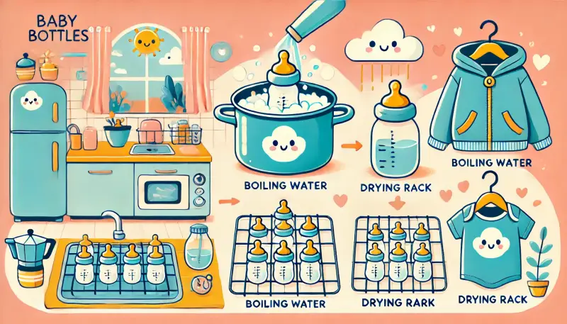 哺乳瓶消毒レンジ代用方法で解決するコツ