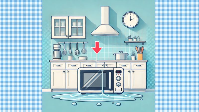 電子レンジ水漏れ原因と防止策の全解説