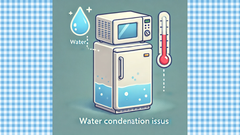 電子レンジ水漏れ冷蔵庫との関係と防止策