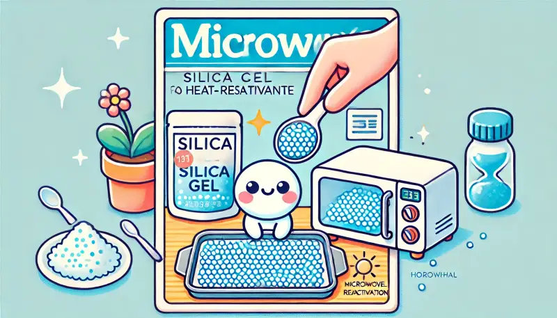 シリカゲル電子レンジでの再利用手順