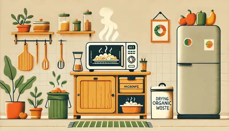 生ゴミ乾燥｜電子レンジで簡単に処理する方法