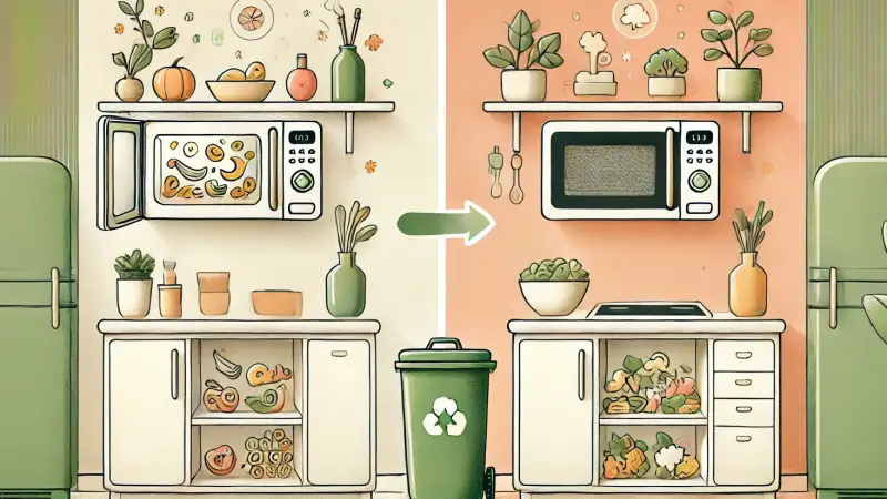 生ゴミ乾燥｜電子レンジで臭いや虫を防ぐコツ